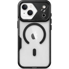 Mopal Rec Serisi | iPhone 13/14 Uyumlu Magsafe Özellikli Sert Kılıf | Kamera Korumalı