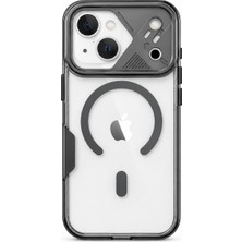 Mopal Rec Serisi | iPhone 13/14 Uyumlu Magsafe Özellikli Sert Kılıf | Kamera Korumalı
