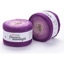 Yarnart Flowers Moonlight Renkli Koton Yazlık El Örgü Ipi 3290