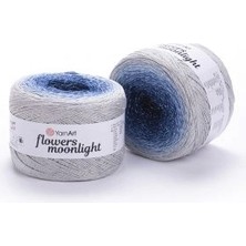 Yarnart Flowers Moonlight Renkli Koton Yazlık El Örgü Ipi 3271