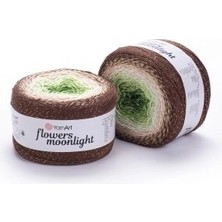 Yarnart Flowers Moonlight Renkli Koton Yazlık El Örgü Ipi 3272