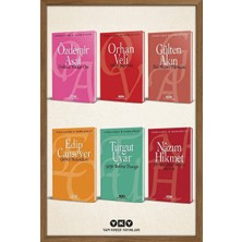 Yapı Kredi Yayınları Yazarların Seçme Şiir Kitapları Orhan Veli-Özemir Asaf-Tugut Uyar-Nazım
