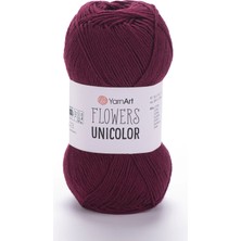 Yarnart Flowers Unicolor Vişne Çürüğü Yazlık El Örgü Ipi 765