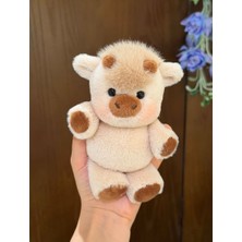 DMR Accessoire Koşan Sevimli Inek 15 cm Kapalı Kutu Karışık Renk Türkiyede Ilk Koşan Inek Anahtarlık Çanta Charmı Kutulu Labubu Tarzı Kutuda