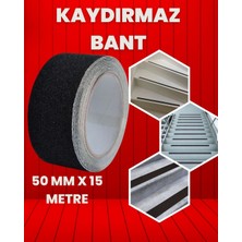 50 mm x 15 Metre Kendinden Yapışkanlı Kaydırmaz Bant - Metal, Ahşap, Beton Merdiven Güvenlik Bandı (5 Cm)