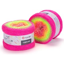 Yarnart Flowers Vivid Renkli Koton Yazlık El Örgü Ipi 507