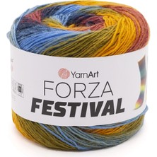 Yarnart Forza Festival Renkli Yün El Örgü Ipi 2905