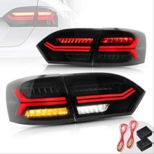 X Power Tuning Vw Jetta 2011.2015 Audi Dizayn Kayar Sinyal Smoke LED Stop
