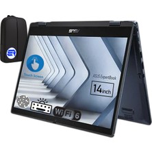 Asus Expertbook B3 Flip B3402FVA-C516512B0D Core 5 120U 24GB 512GB SSD 14'' Fhd Touch WIN11 Pro + Elektropasaj Çanta