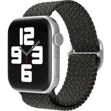 Eco Port Apple Watch 38MM  Kordon - Benekli Siyah Abc