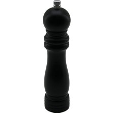 Eco Port Siyah Ahşap  Büyük= Çap: 4.5cm - Uzunluk: 19.5cm Tuz - Baharat Öğütücü (5580) Abc
