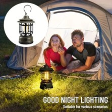 Eco Port Bluetooth Hoparlör Özellikli Dimerli LED Kamp Lambası HS66 (5580) Abc