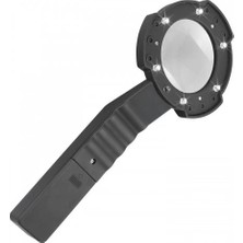 Eco Port 7 LED Aydınlatma,fener,pusula,4x Büyütme Okuma Büyüteç  TH600557 Abc