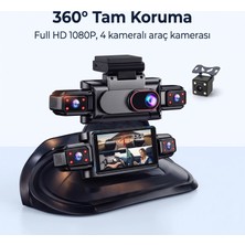 Fastycep 360° Wifi Quad Araç Kamerası