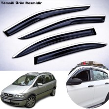 Caraks Opel Zafira Krom Cam Rüzgarlığı Abs Krom Nikelajlı Mügen Cam Rüzgarlığı 2000-2011 Arası 4 Adet