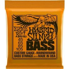 Ernie Ball P02833 Bas Gitar Teli 045-105 Hybrid Slinky Bass Nickel Wound