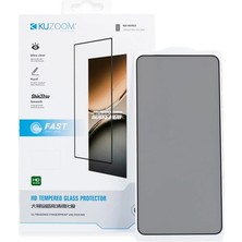 Kuzoom Hd 9d Samsung Fold8 Ultra Uyumlu Hayalet Parmak Izine Dayanıklı Temperli Hayalet Cam Ekran Koruyucu