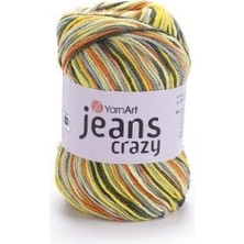 Yarnart Jeans Crazy Renkli Amigurumi Ipi 7201