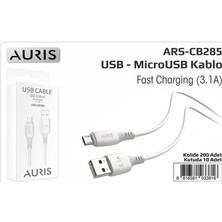 Auris CB285 3.1A Micro USB Kablo