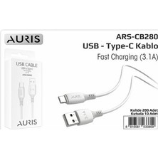 Auris CB280 3.1A Type-C USB Kablo