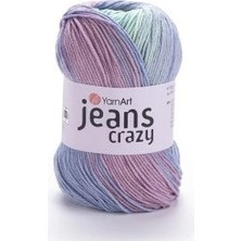 Yarnart Jeans Crazy Renkli Amigurumi Ipi 8203