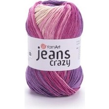 Yarnart Jeans Crazy Renkli Amigurumi Ipi 8206