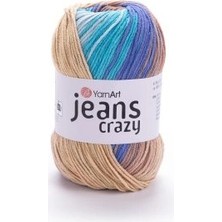 Yarnart Jeans Crazy Renkli Amigurumi Ipi 8207