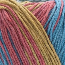 Yarnart Jeans Crazy Renkli Amigurumi Ipi 8221