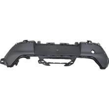 TŞT Peugeot 208 - 2024-2025 Arka Tampon Bandı Orta/çeki Demiri Kapaklı/plaka Yuvalı (Tw) (Oem No: 16497975XT)
