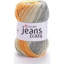 Yarnart Jeans Crazy Renkli Amigurumi Ipi 8210