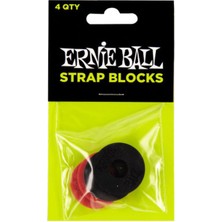Ernie Ball P04603 Strap Blocks Askı Kilidi (4'lü Paket)