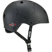 Pro Tec Low Pro Certified Spitfire Signature Black Swirl Kask L/xl