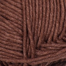 Yarnart Jeans Plus Koyu Kahverengi Koton Yazlık Tüylenmez El Örgü Ipi 70