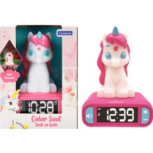 Lexibook Sesli ve Işıklı 3D Unicorn Dijital Çalar Saat