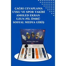 Pileli Store 2025 Model Akıllı Saat ve 2.nesil Tws Bluetooth Kulaklık Yüksek Ses Kaliteli