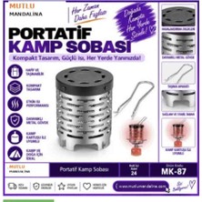 Mutlu Mandalina Mutlumandalina Portatif Kamp Sobası