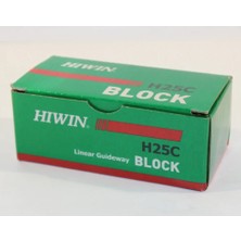 Mucize Hiwin HGH25CA / H25C Lineer Kızak Arabası / Lineer Blok (Yağ Nüpteli)