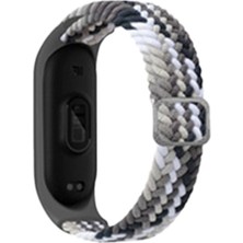 Eco Port Xiaomi Mi Band 4  Kordon - Gri-Siyah Abc