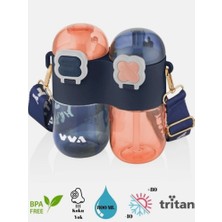 Senacacollection Tkk Tek Gövde Çift Hazne Tritan Matara