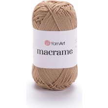 Yarnart Macrame Koyu Bej Makrome El Örgü Ipi 131