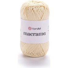 Yarnart Macrame Koyu Krem Makrome El Örgü Ipi 165