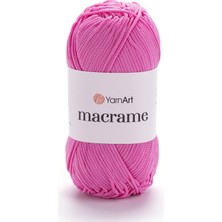 Yarnart Macrame Şeker Pembesi Makrome El Örgü Ipi 147