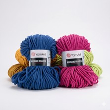 Yarnart Macrame Braided Bordo Makrame Ipi 781