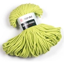 Yarnart Macrame Braided Fıstık Yeşili Makrame Ipi 755