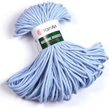 Yarnart Macrame Braided Bebe Mavisi Makrame Ipi 760