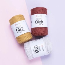 Yarnart Macrame Cord 3 mm Beyaz Makrame Ipi 751
