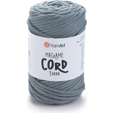 Yarnart Macrame Cord 3 mm Mavi Makrame Ipi 795