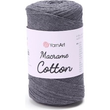 Yarnart Macrame Cotton Antrasit Makrame Ipi 758