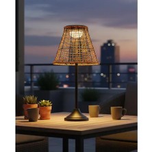 Vivense Özcan Aydınlatma Dış Mekan Solar Masa Lambası D32 x H64CM, 4457-S10