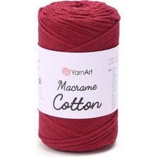 Yarnart Macrame Cotton Bordo Makrame Ipi 781